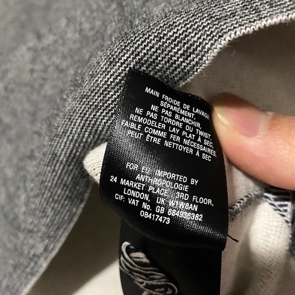 Anthropologie Gray Tank Top - Picture 4 of 7